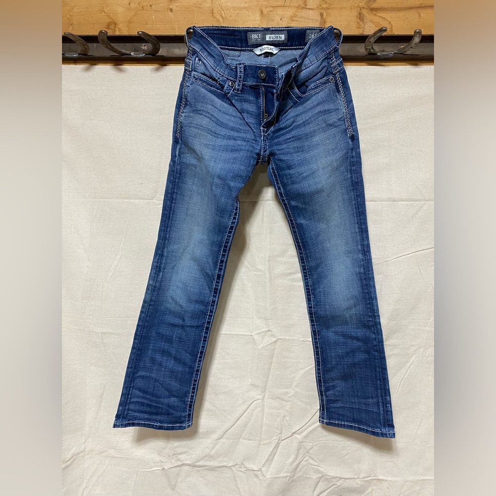 BKE Men's Straight Jeans - Blue
